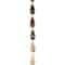 12 Packs: 9 ct. (108 total) Brown Striped Dyed Agate Teardrop Beads, 8mm by Bead Landing™